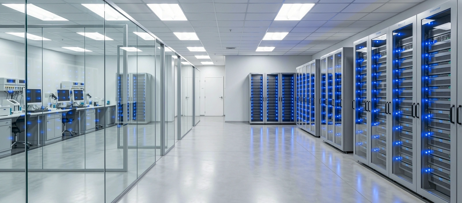 Interior del laboratorio Austral Data Systems